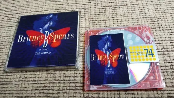 MD da Britney Spears - In The Mix: The Remixes (CD)