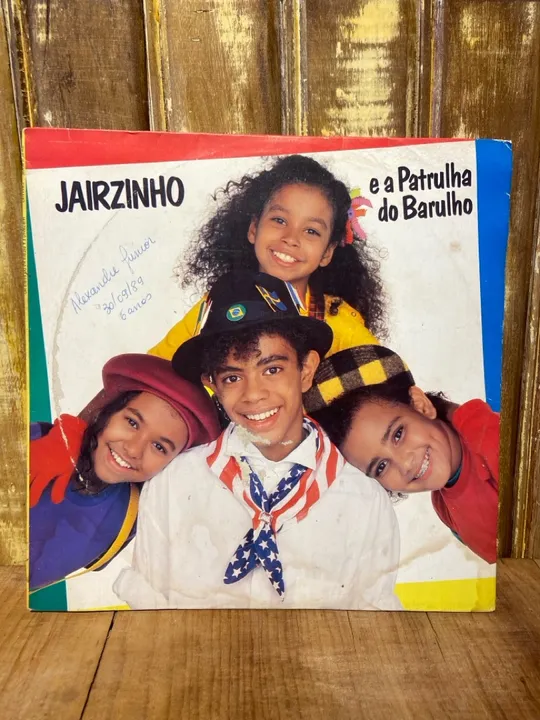 Disco de Vinil Jairzinho e a Patrulha do Barulho - Raridade!