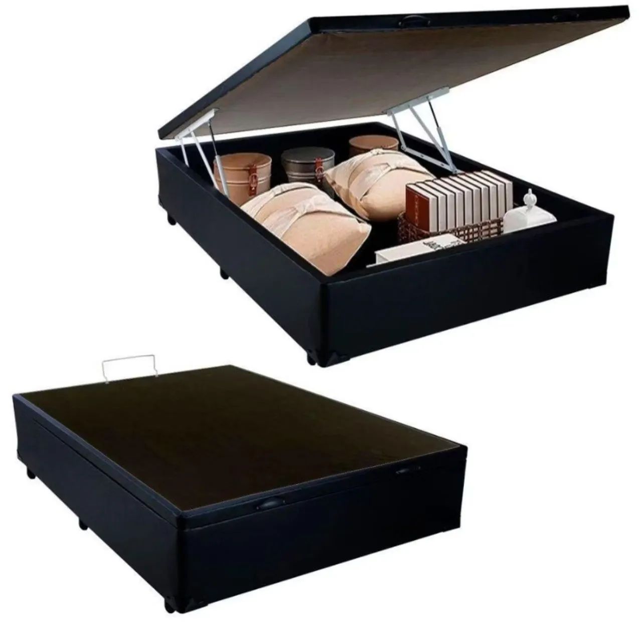 Base box baú casal  - 399,99  pistões a gás amortecedor!! 