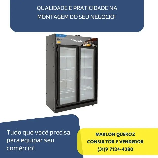 Freezer Refrigerador Bebidas e Laticinios
