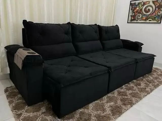 Sofá Retrátil e Reclinável Eliot  - Foto 5