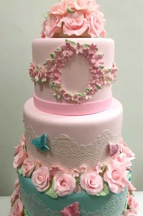 VALOR IMPERDÍVEL,  CONFIRA!!! Bolo Cenográfico de Biscuit  - Tema Jardim - Foto 2