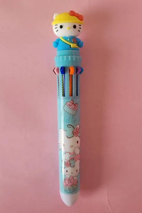 Caneta Hello Kitty 10 cores