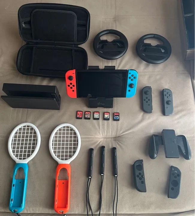 Nintendo Switch Completo - Com Acessórios  - Foto 2