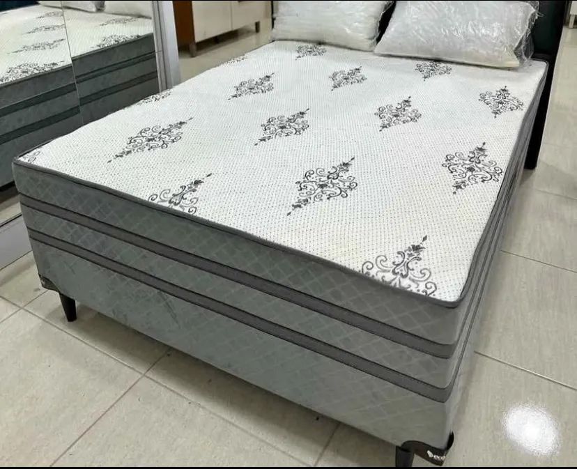 Cama box casal molas Mônaco!!! Pronta entrega 