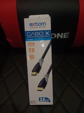 Cabo HDMI 3 Metros 4K 2.0 