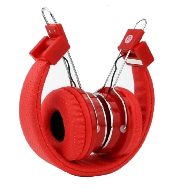 Fone De Ouvido Bluetooth B05 Vermelho - Foto 2
