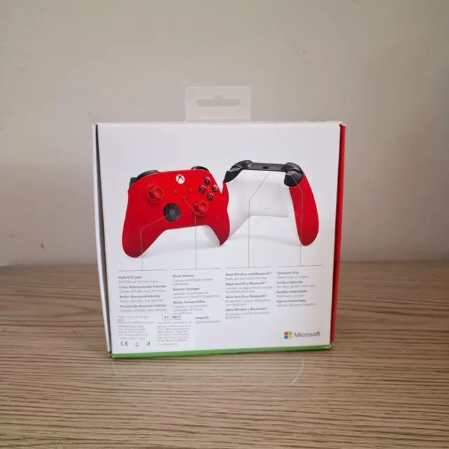 Promoção Controle Xbox Series S/X Pulse Red Novo( ACEITO CREDISHOP) - Foto 3