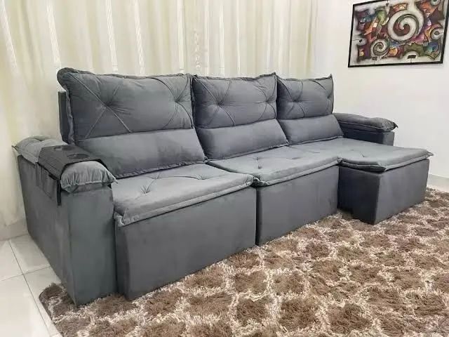 Sofá Retrátil e Reclinável Eliot  - Foto 3