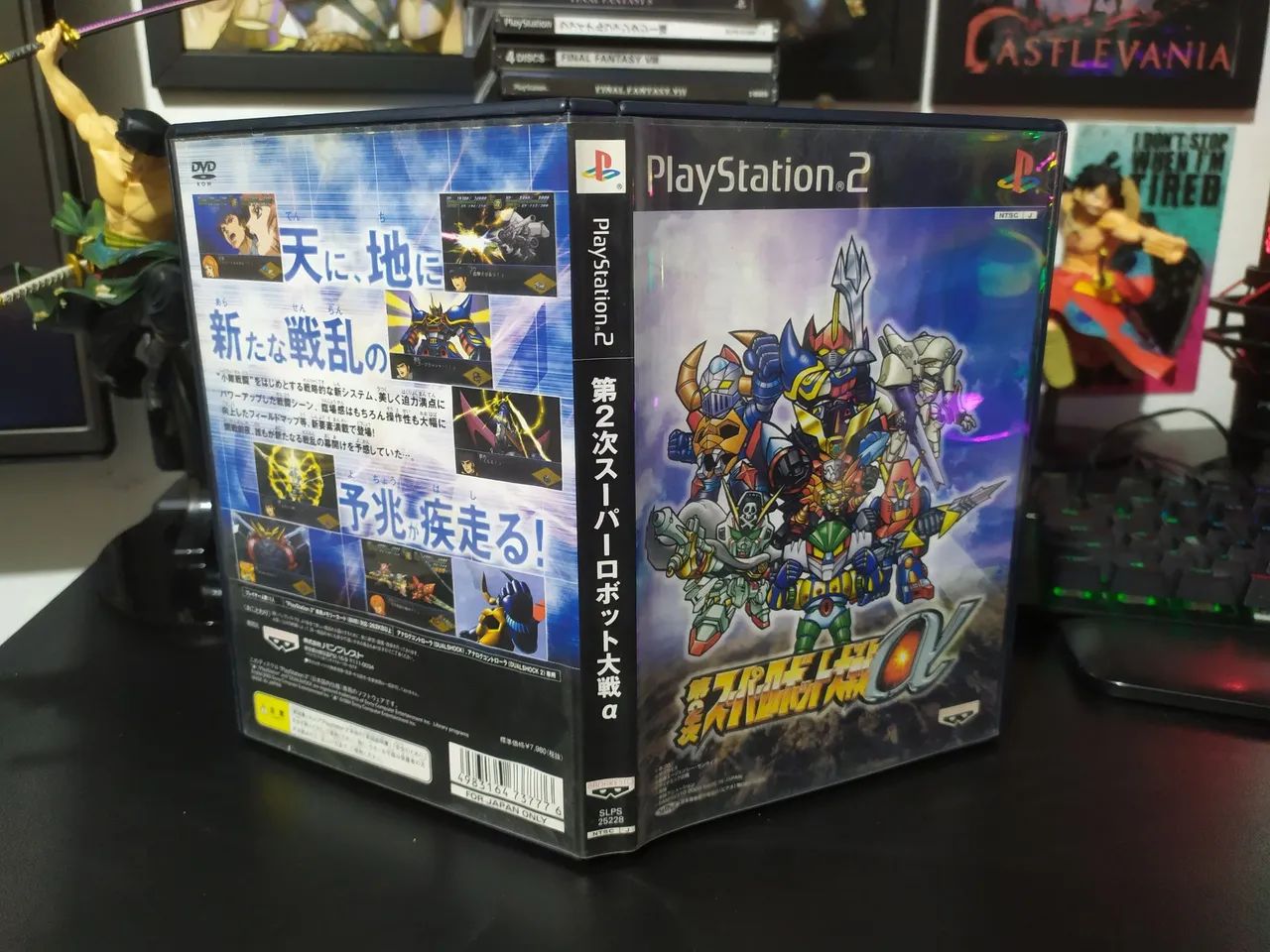 PS2 - Super Robot Taisen Alpha - Estratégia/Rpg Original - Completo