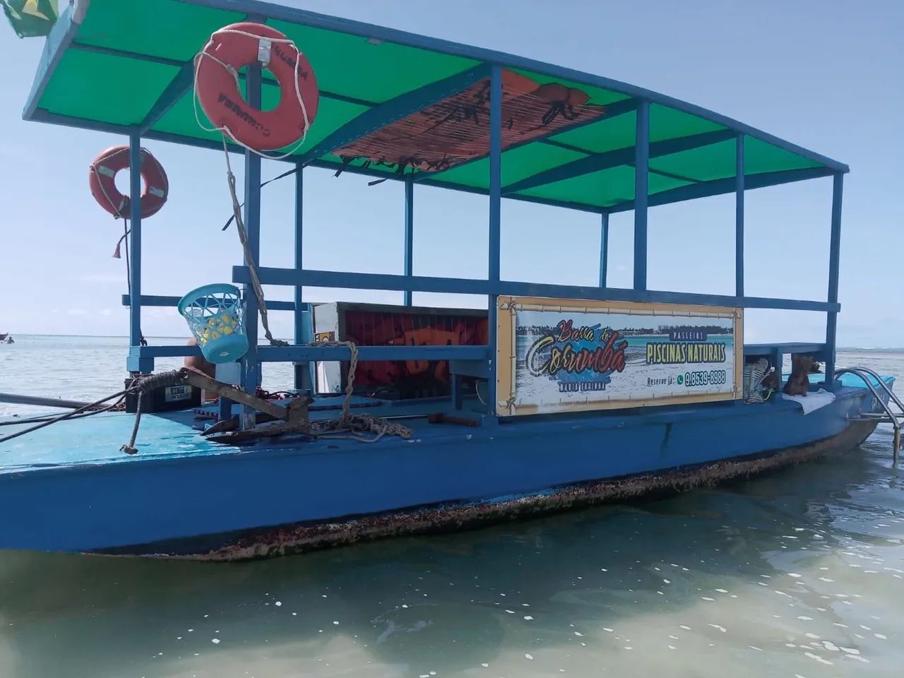 Vendo 03 barcos completos com motores de rabeta. - Foto 3