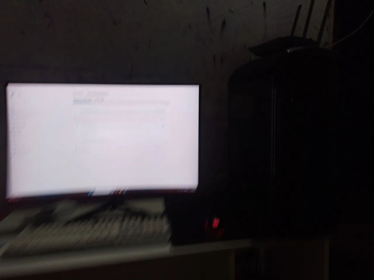 PC Gamer Completo com Monitor Curvo - Foto 2