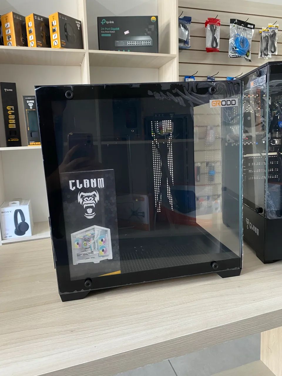 Gabinete Gamer Grodd Night Clanm 