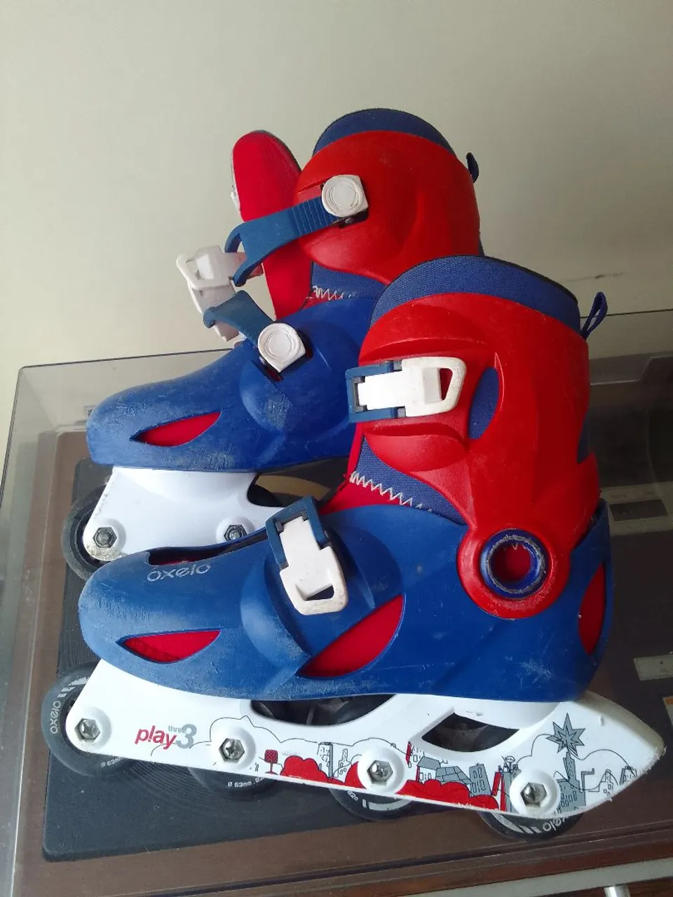 Patins Oxelo Play 3 - Tamanho 33-34