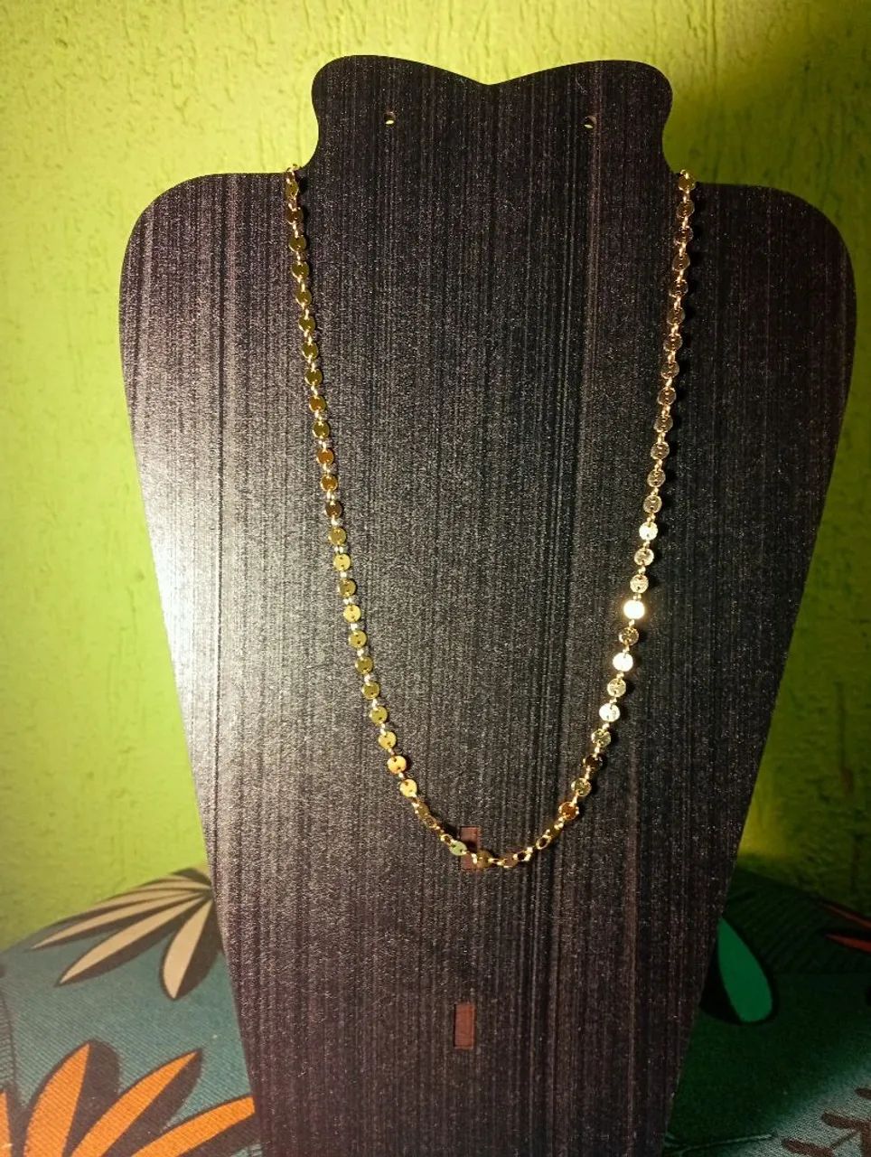 Colar elo chapado feminino  - Foto 3