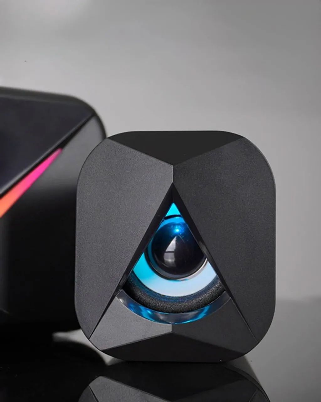 Caixa de Som Gamer Subwoofer p/ PC e Notebook *ENTREGA GRÁTIS* - Foto 3