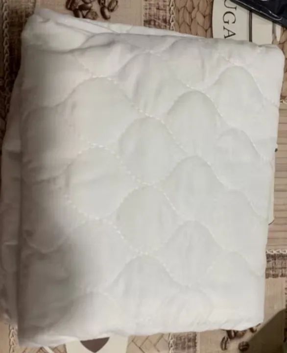 Capa impermeável para berço branca - Foto 2