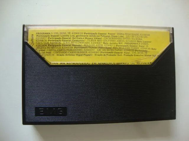 FITA K-7 Trem da Alegria - Clube da Criança 1985. - Foto 2