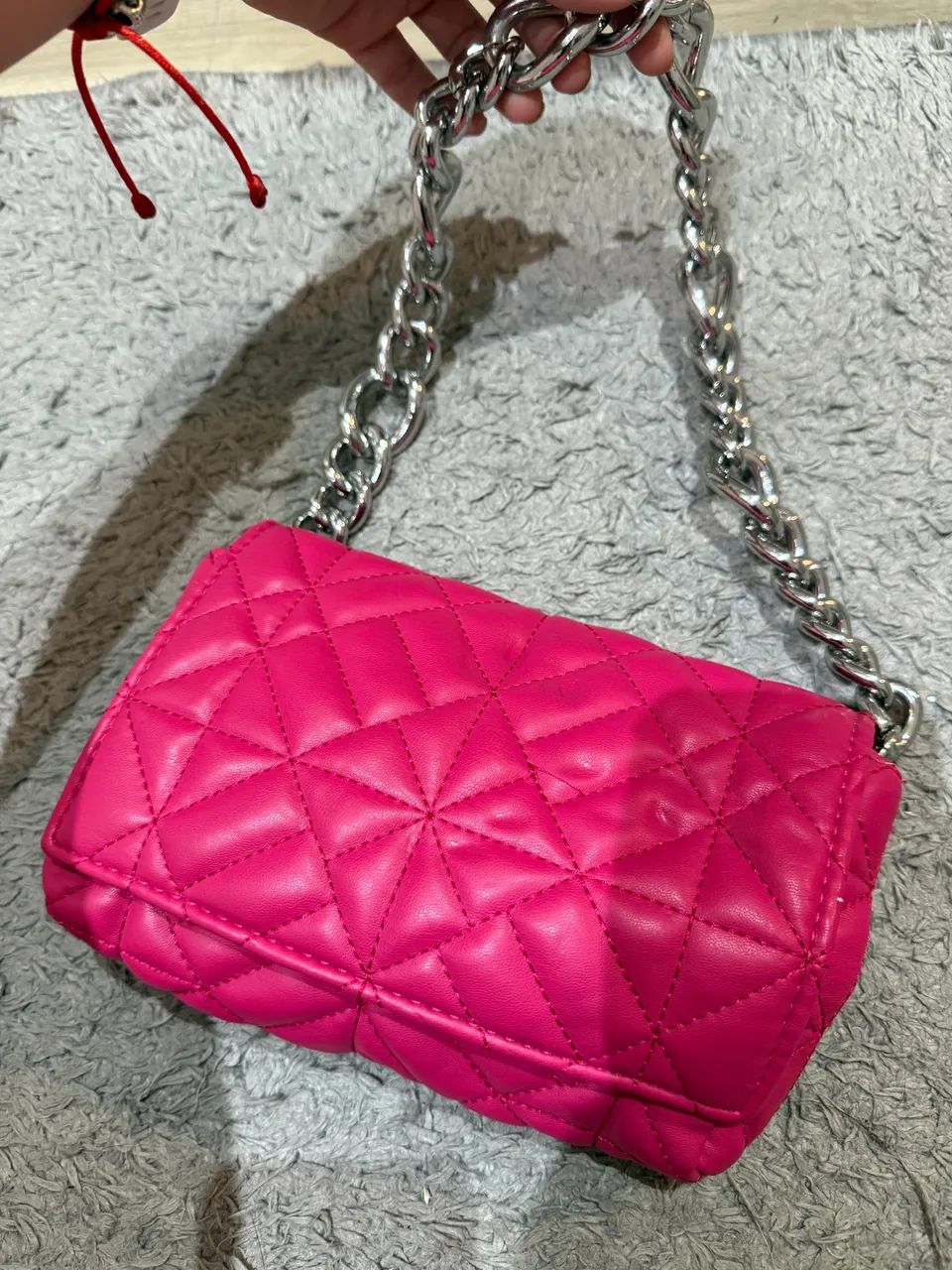 Bolsa Zara rosa  - Foto 3