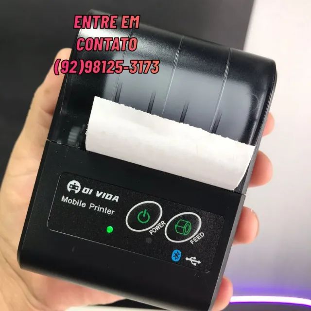 Impressora Termica Bluetooth-Entregas 9h as 22h - Foto 2