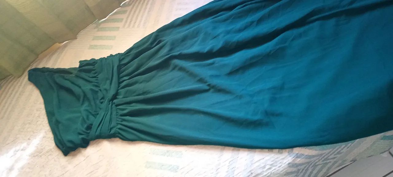 Vestido verde de festa - Foto 4