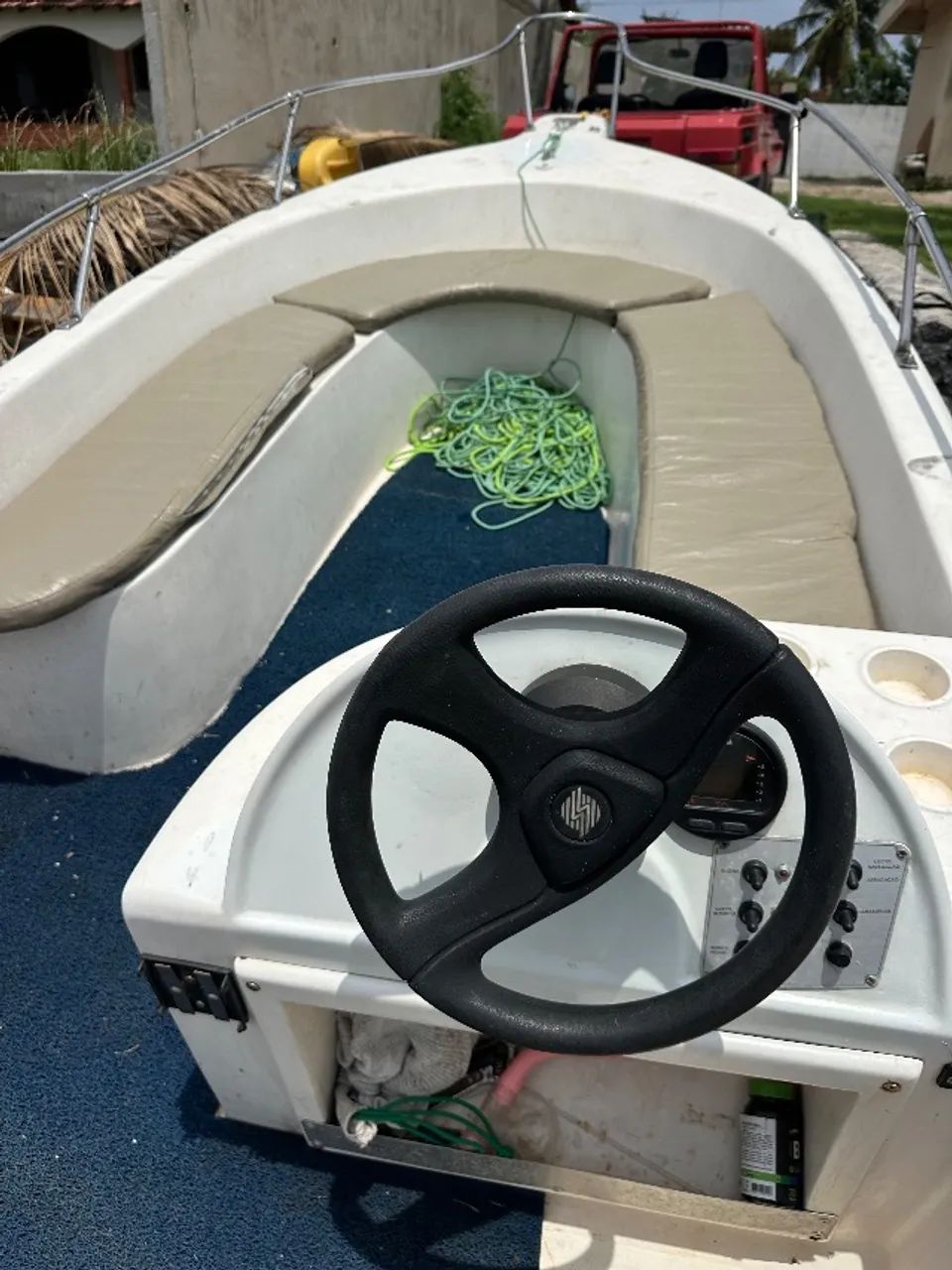 Lancha 16 pés  motor Yamaha 40HP -4Tempos  - Foto 3