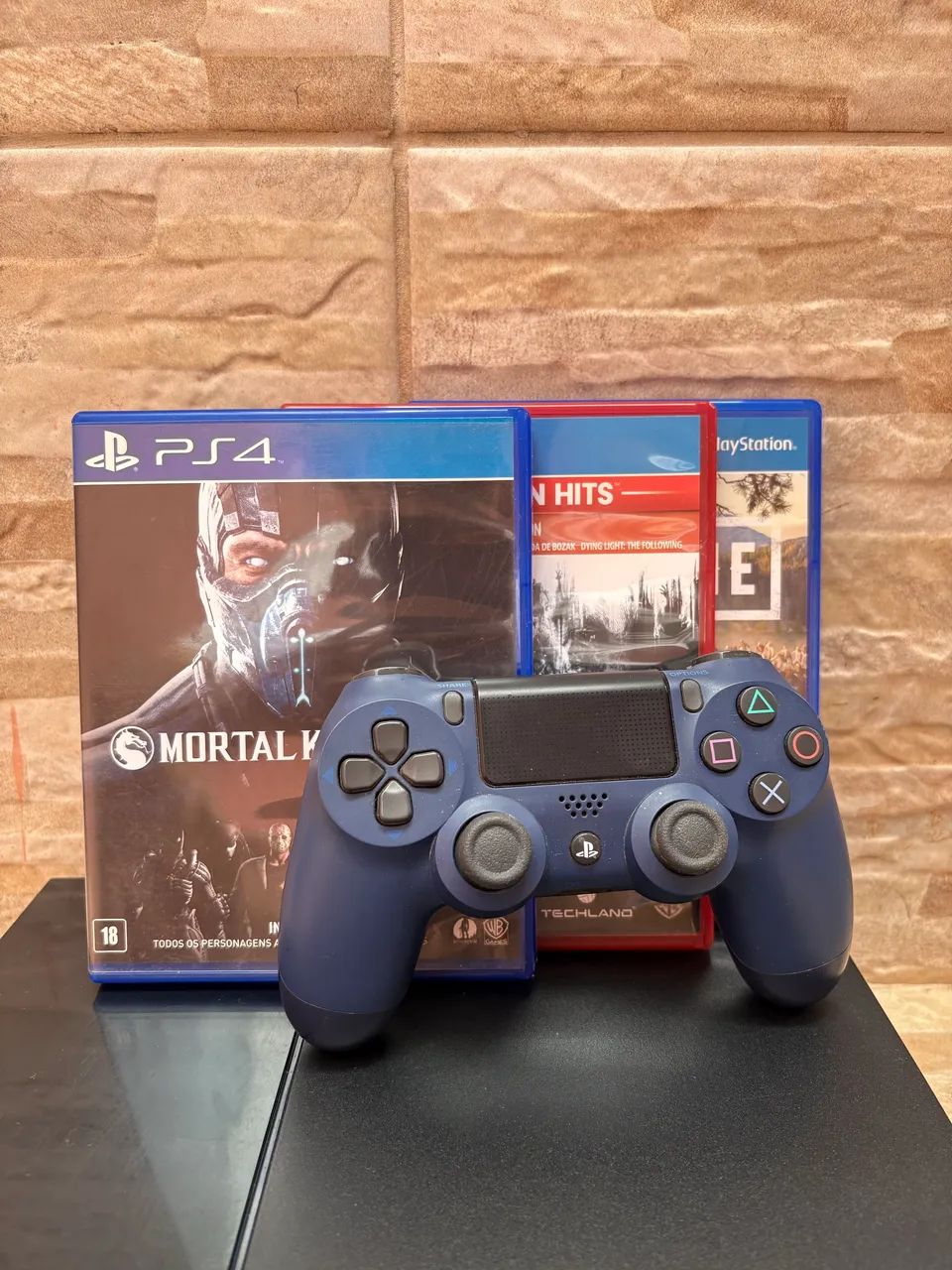 PS4 Impecável (Silencioso) + Controle Novo + 3 jogos - Foto 2