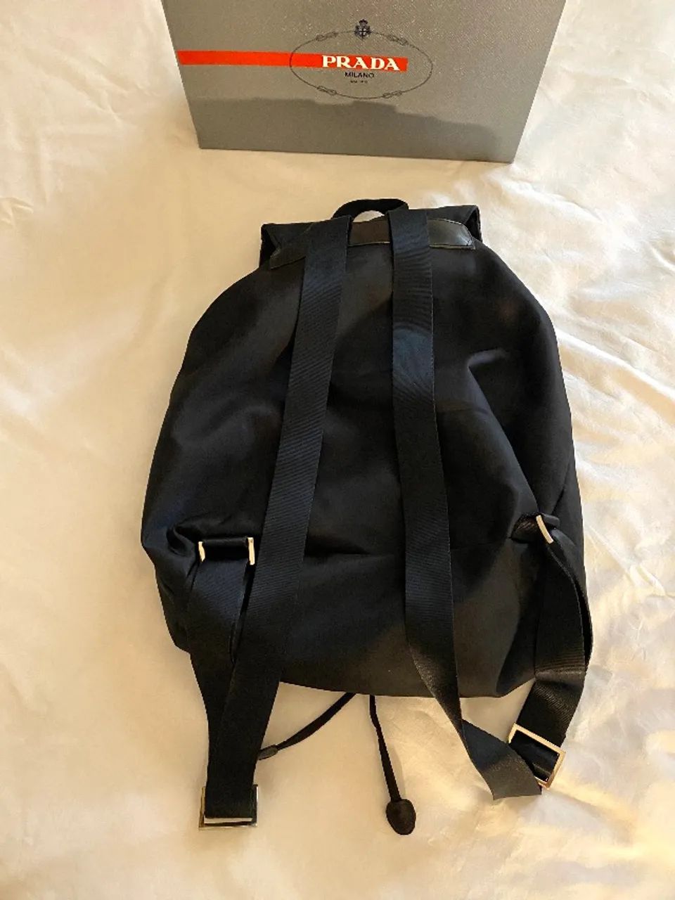 Mochila preta prada - Foto 3