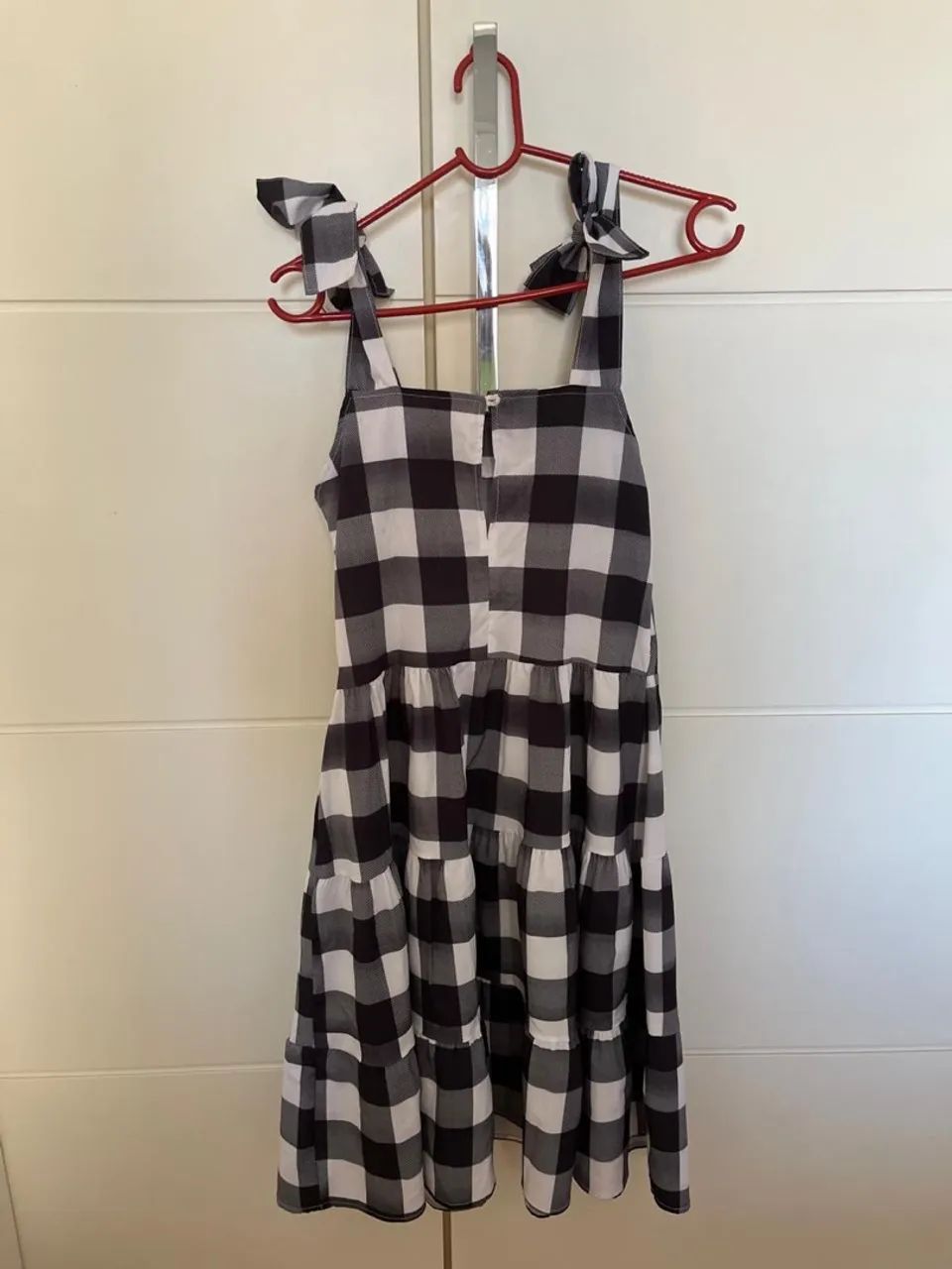 Vestido Xadrez tam 12 lindo  - Foto 4