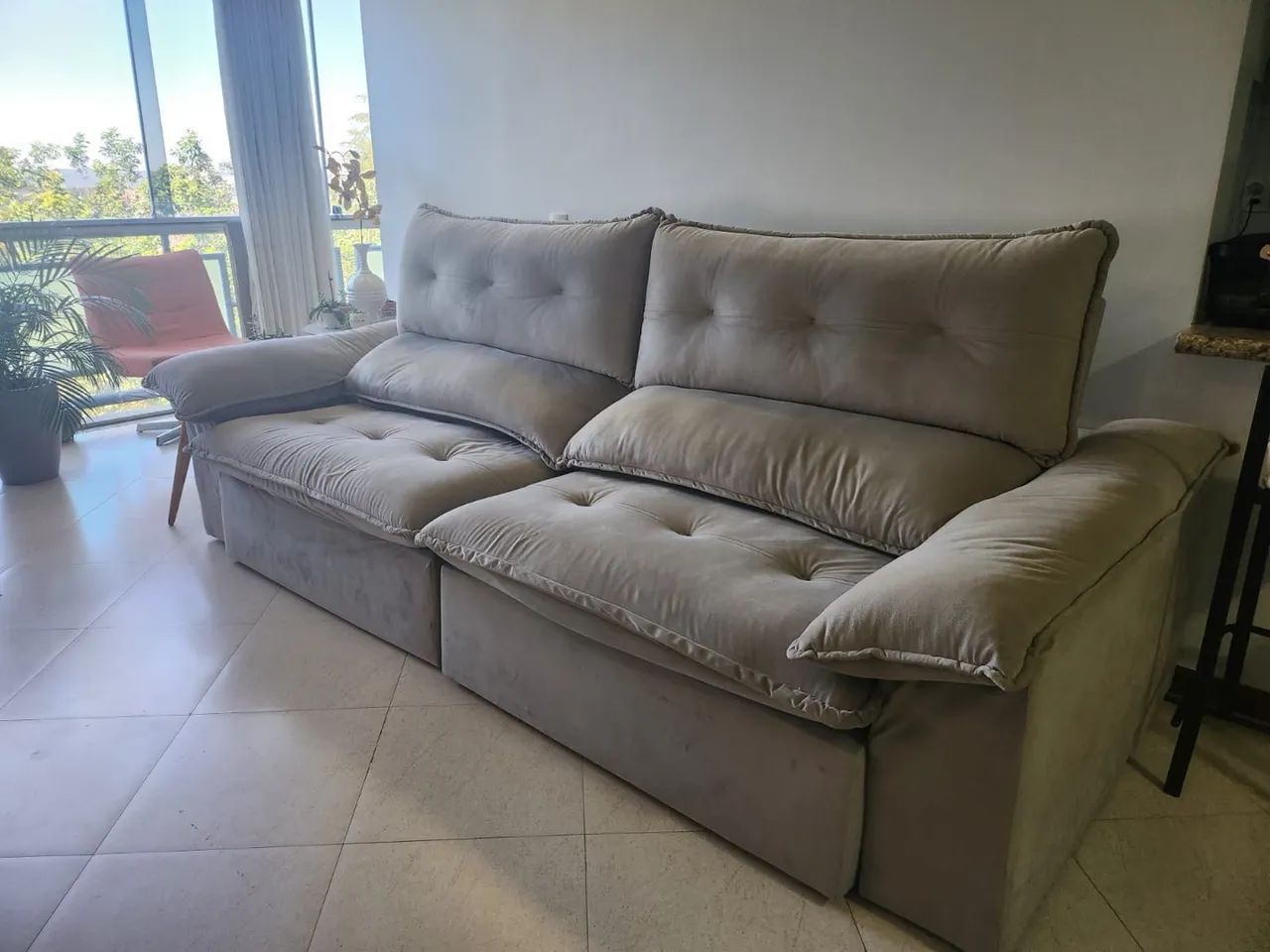 Preço pra fechar! Sofá que é puro conforto | parcele pela OLX - Foto 3