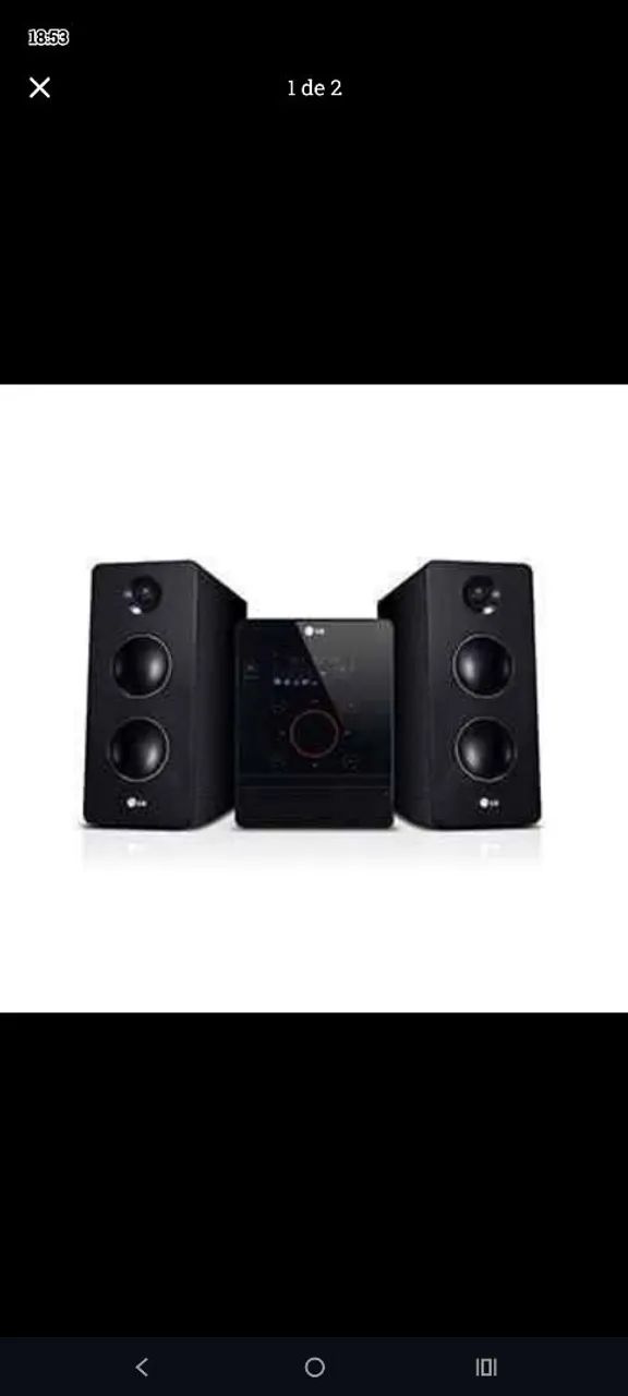Som LG com Bluetooth e CD Player