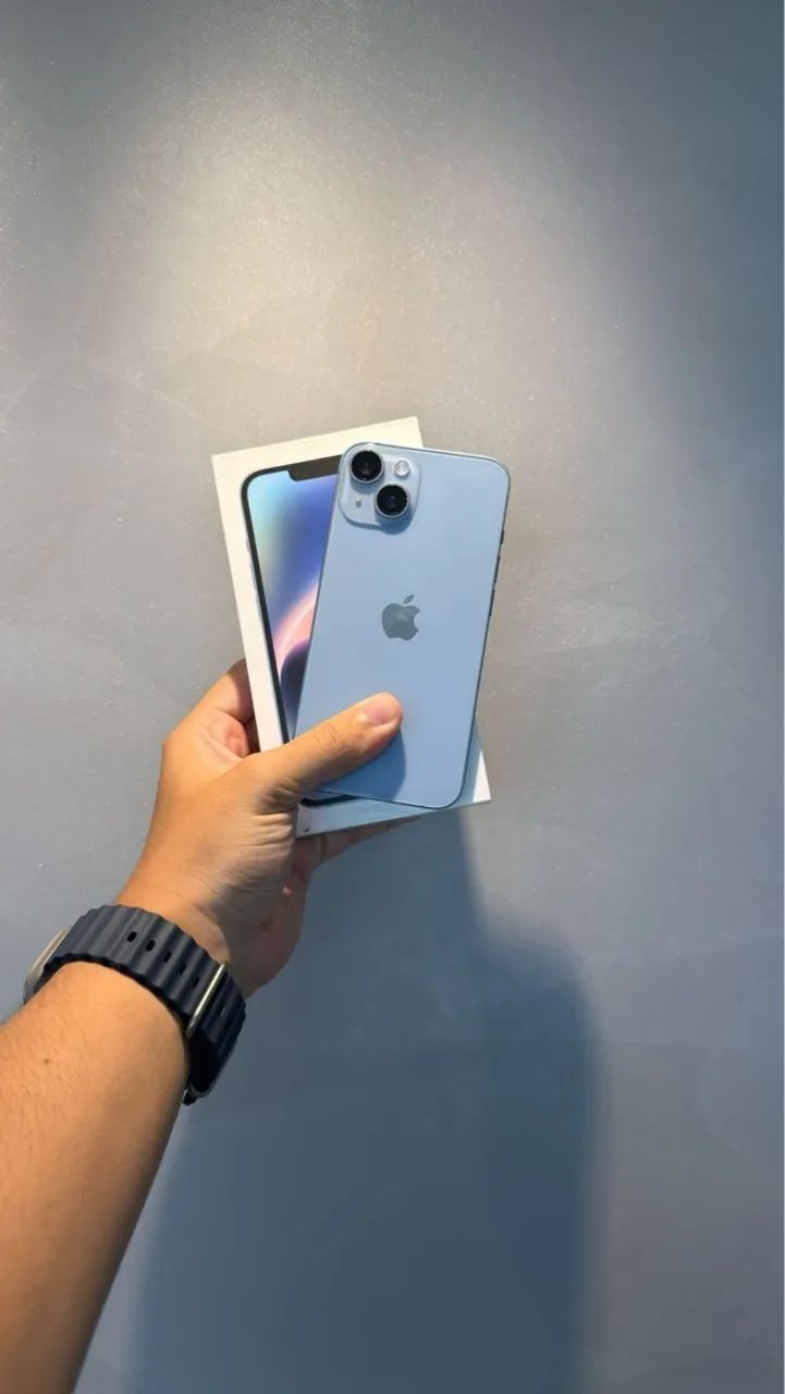 IPhone 14 128gb azul bateria 86% à 90%