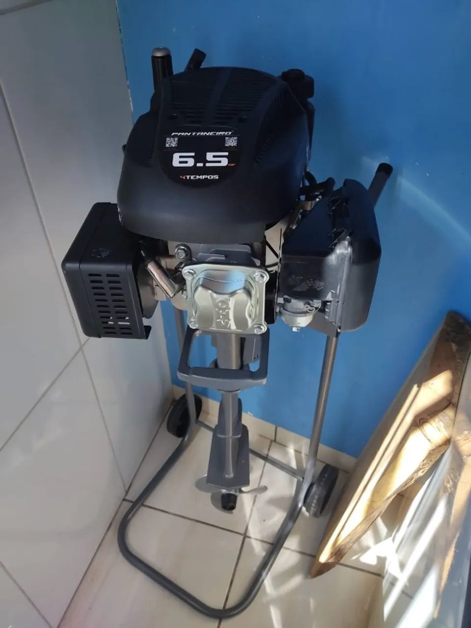 Motor De Barco Pantaneiro 6,5 Hp