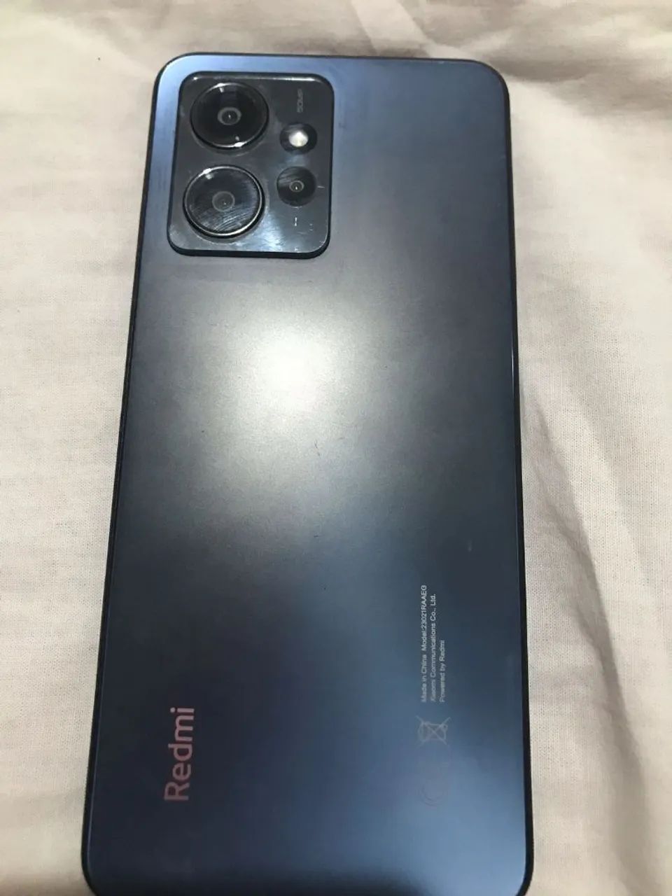 Vendo celular redmi note 12 128 gigas perfeito estado sem marcas de uso 