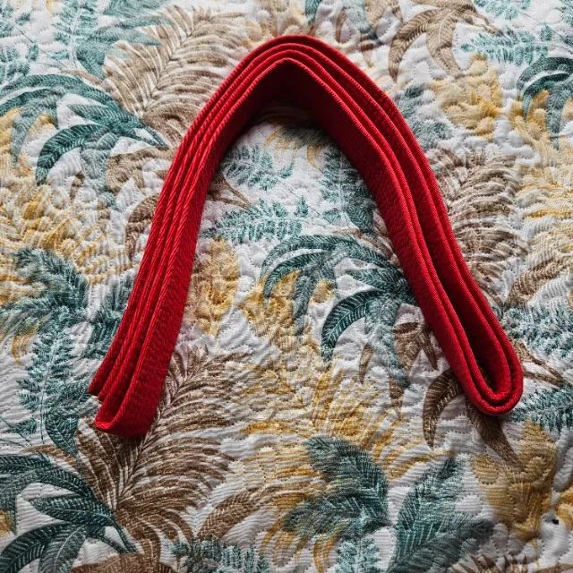 Faixa Vermelha - Adidas - Tae Kwon Do - 280cm - Foto 2