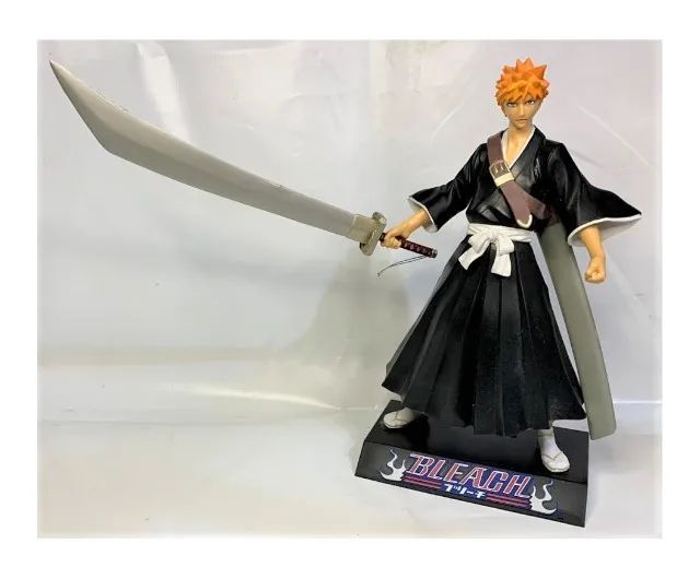 Estatua Bleach Kurosaki Ichigo 18cm Vinil Anime Mangá Importado