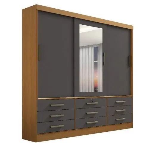 Guarda-Roupa 3 Portas Dian - Foto 5