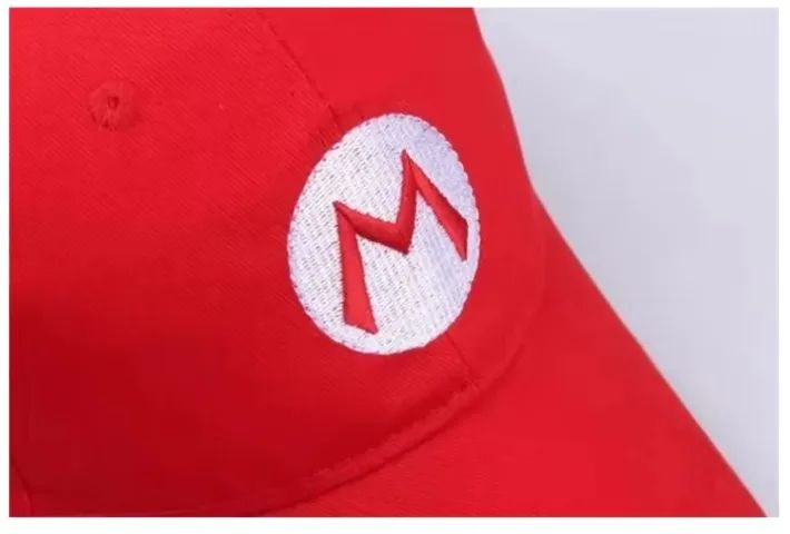Boné Temático Super Mario Bros - Vermelho - Foto 2