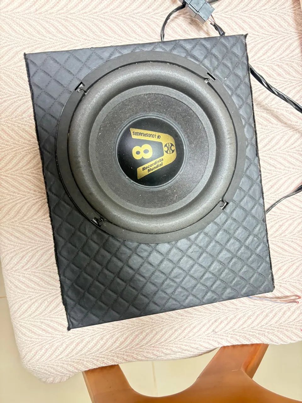 Subwoofer 8 polegadas Recordista Mundial - Foto 3
