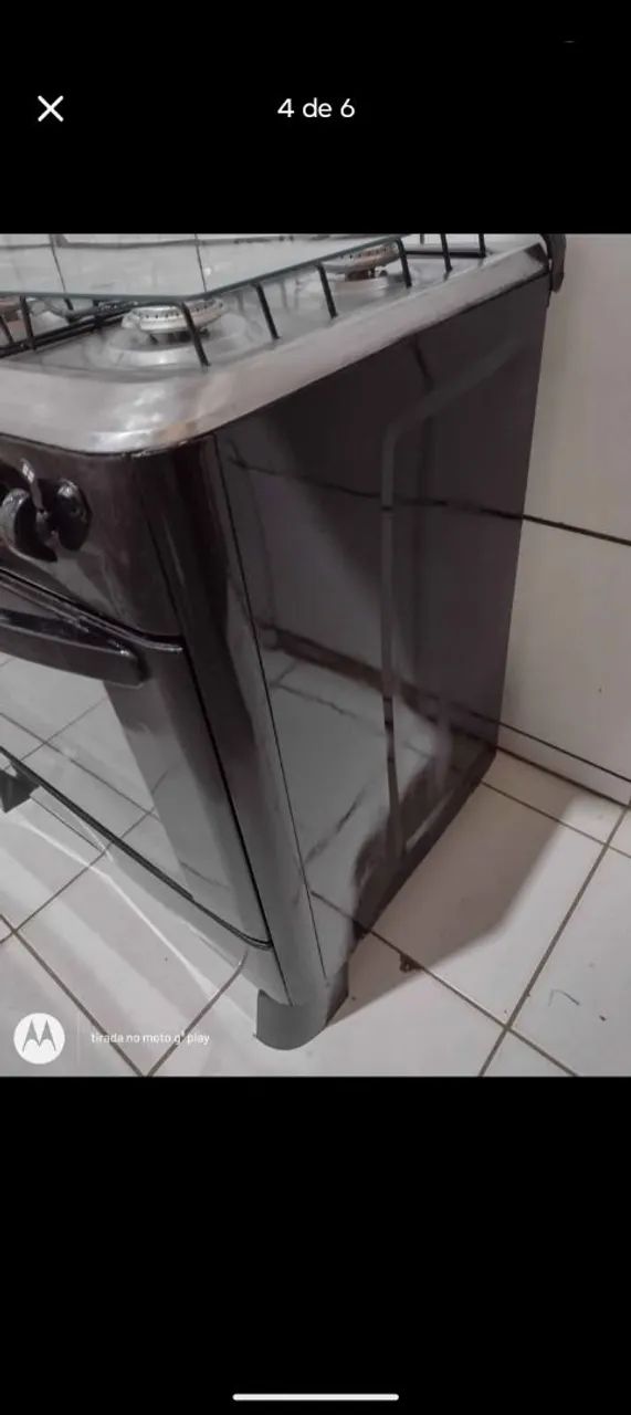 Fogão 6 bocas Em Perfeito Estado  - Foto 4