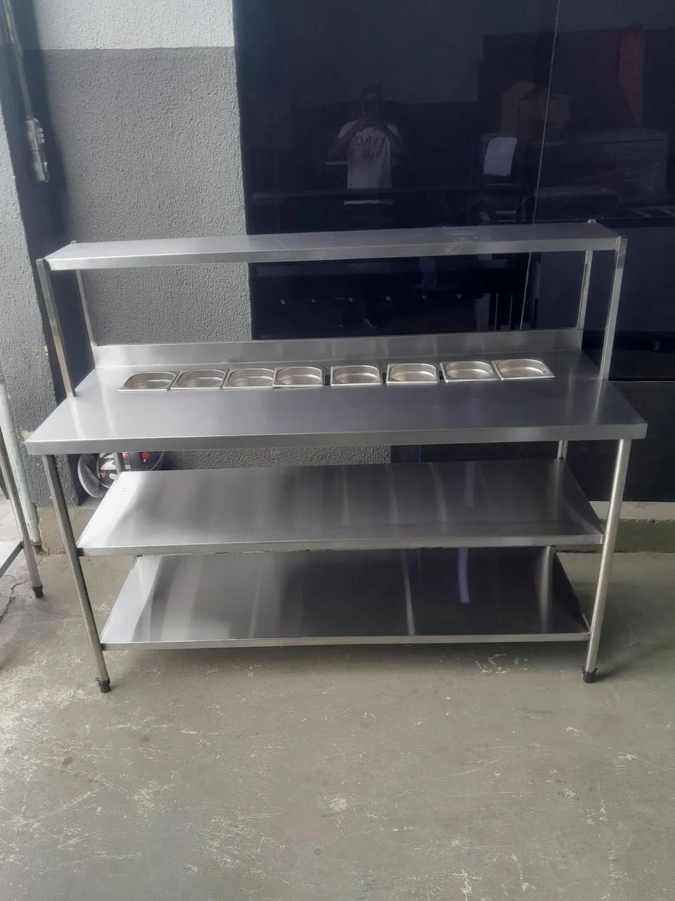 Bancada de Aço Inox para Restaurante/Comércio - Foto 2