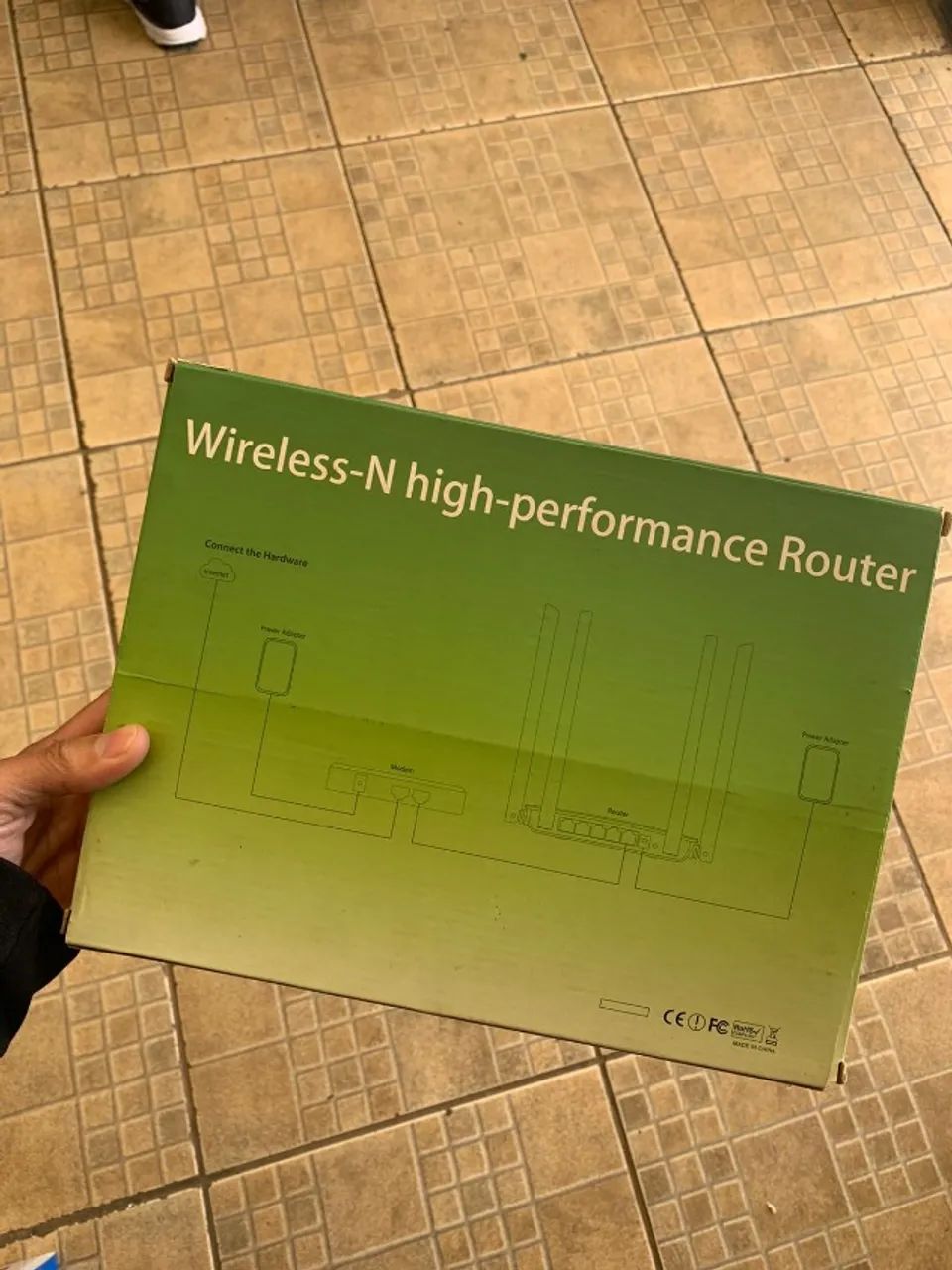 Roteador / repetidor wi-fi, 4 antenas, novo na caixa - Foto 5
