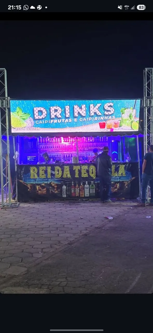 Painel de LED Drinks - Ideal para eventos!