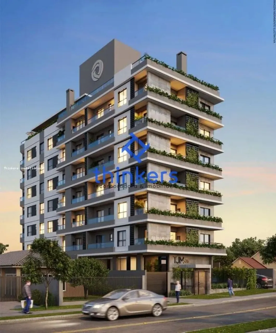 Apartamento para Venda em Curitiba, Capão Raso, 2 dormitórios, 1 banheiro, 1 vaga
