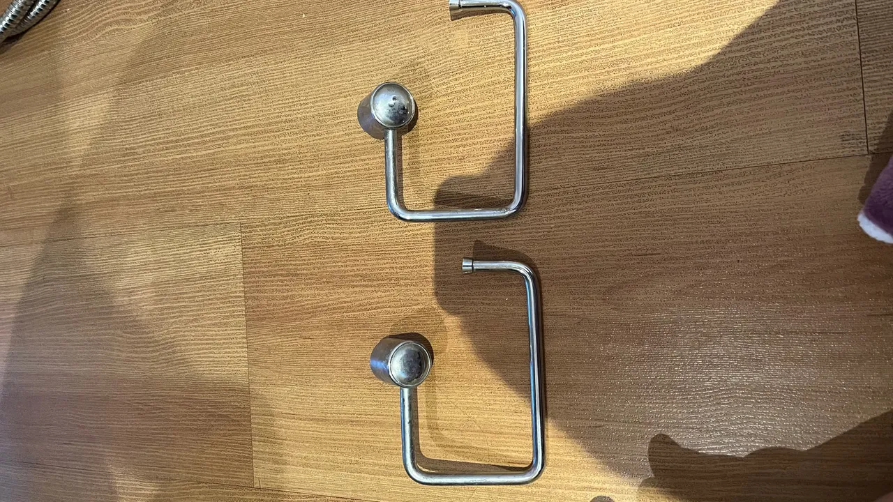 Suportes de Ducha Cromados INOX porta papel higiênico