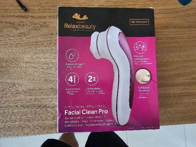 Limpeza Facial Clean Pro Relaxmedic - Novo