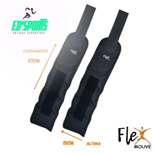 Caneleira de Peso Par de 2KG Treino Exercício Crossfit Fitness Academia Musculação - Foto 2