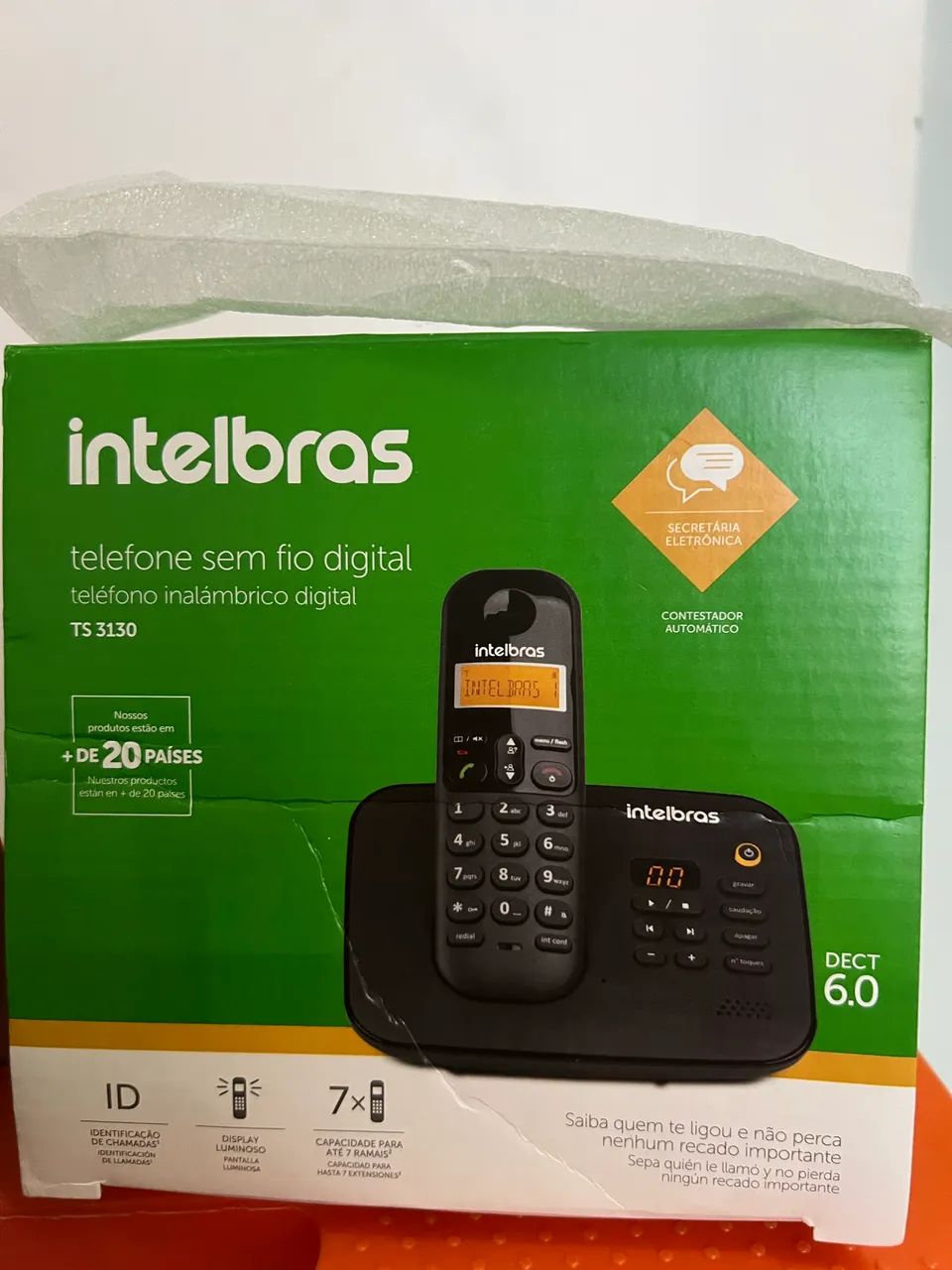 Telefone sem fio Intelbras 