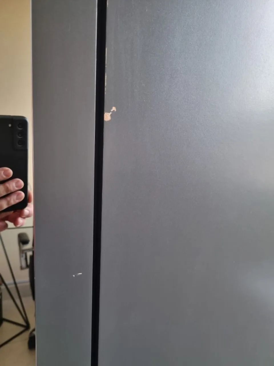 Guarda Roupa Casal Espelho Pés 6 Portas 4 Gavetas Ripado Absolut New Gelius - Foto 4