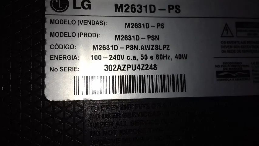 monitor e tv LG 26' - Foto 3